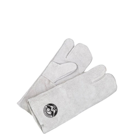 Split Cowhide Welding Mitt, PR, Universal PR